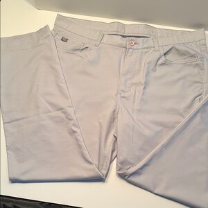 Matte Grey Men's Light Gray Pants